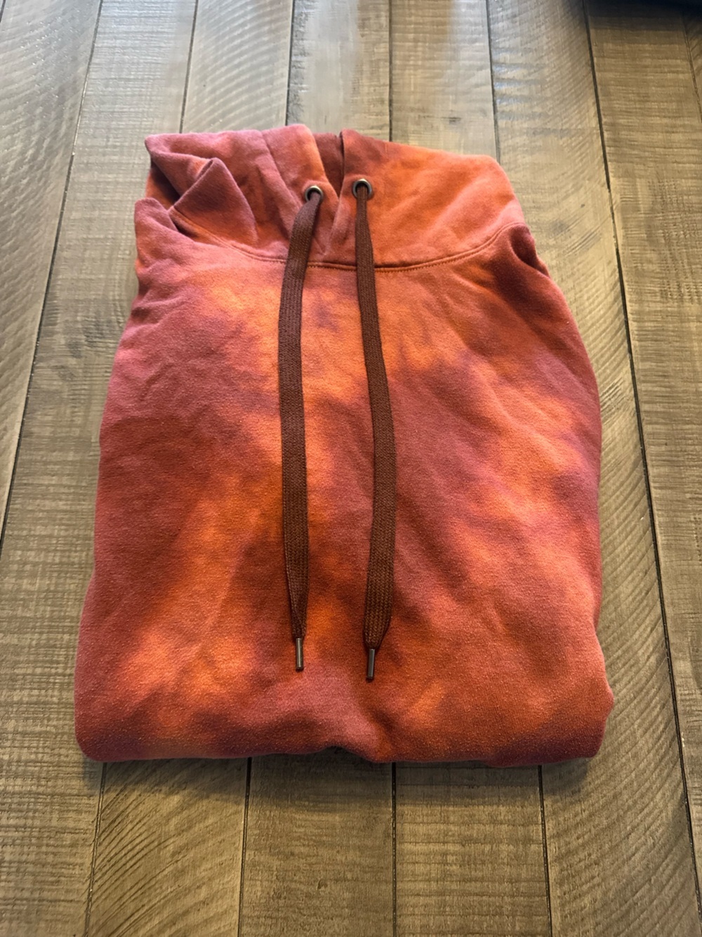 No Boundaries Burnt Orange Fleece Pullover